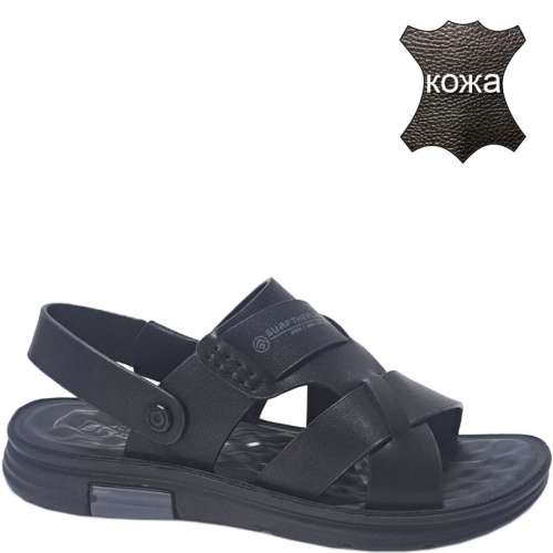 ZN012-311 черн  Сандалии мужские (40-45)/10